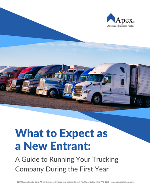 What Trucking Companies can Expect in their New Entrant Period